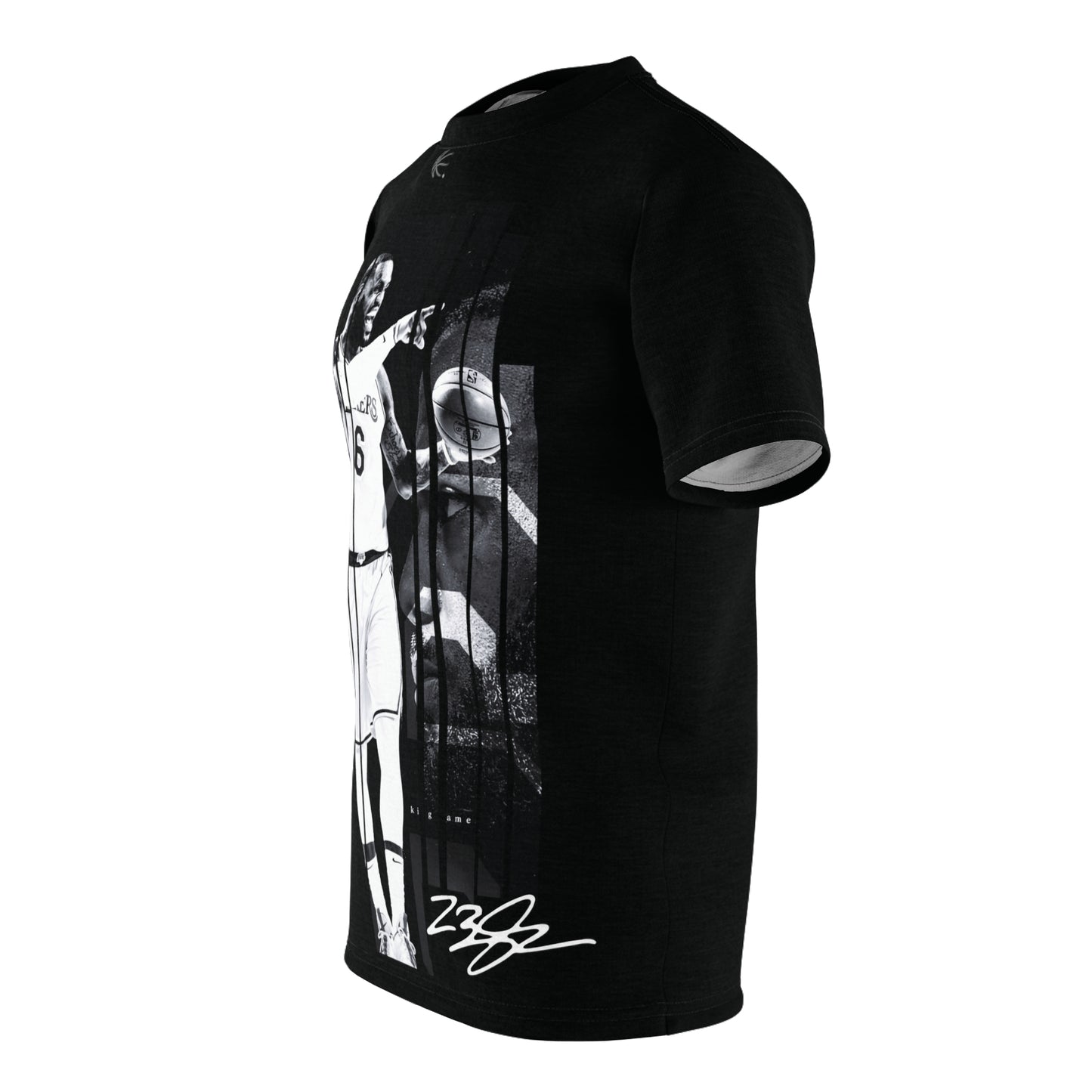 GAME TIME JAMES DELUXE SIGNATURE BLK TEE