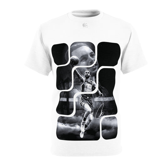 STEPH GSW CURRY DELUXE SIGNATURE WHT TEE