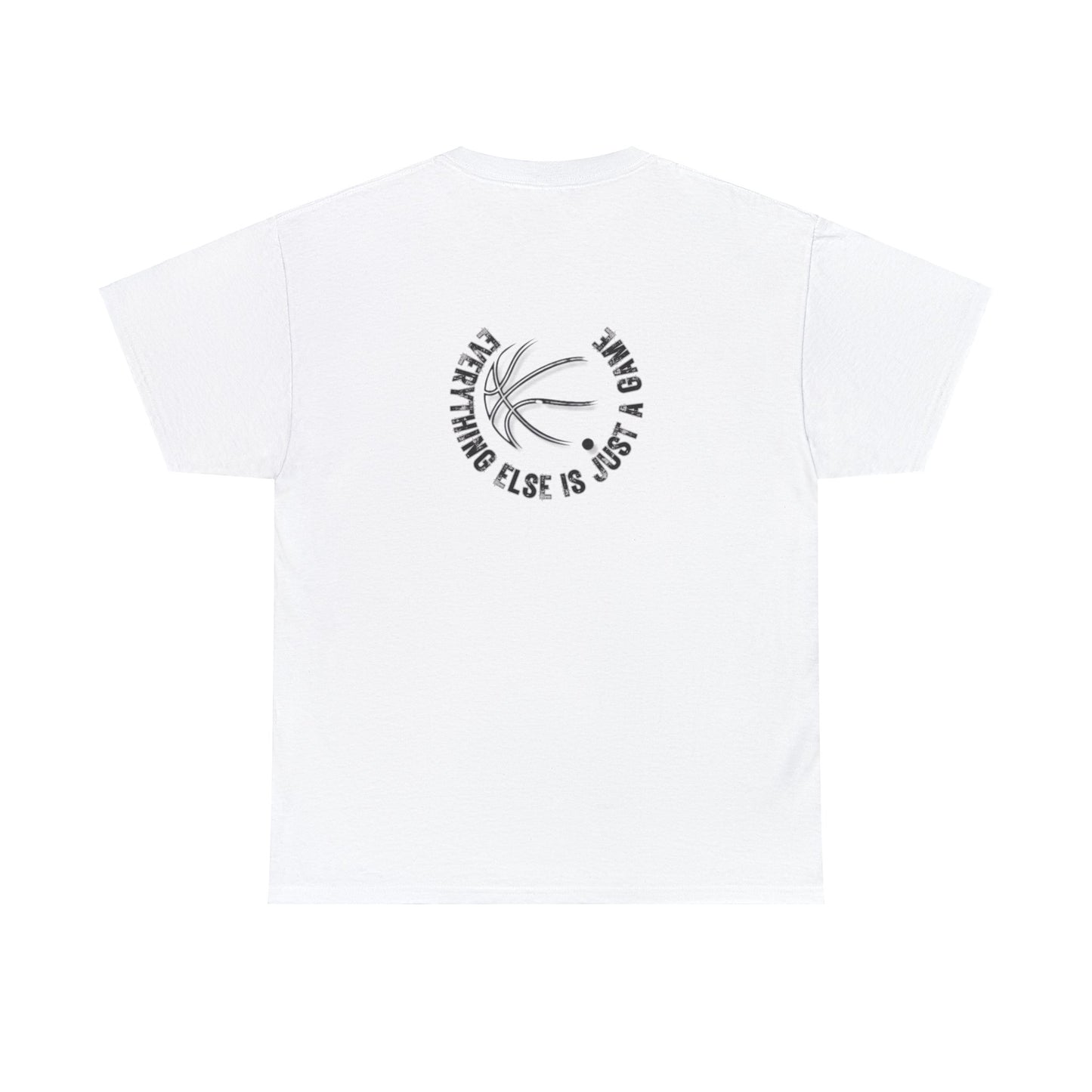 GAME TIME JAMES SIGNATURE WHT/BLK TEE