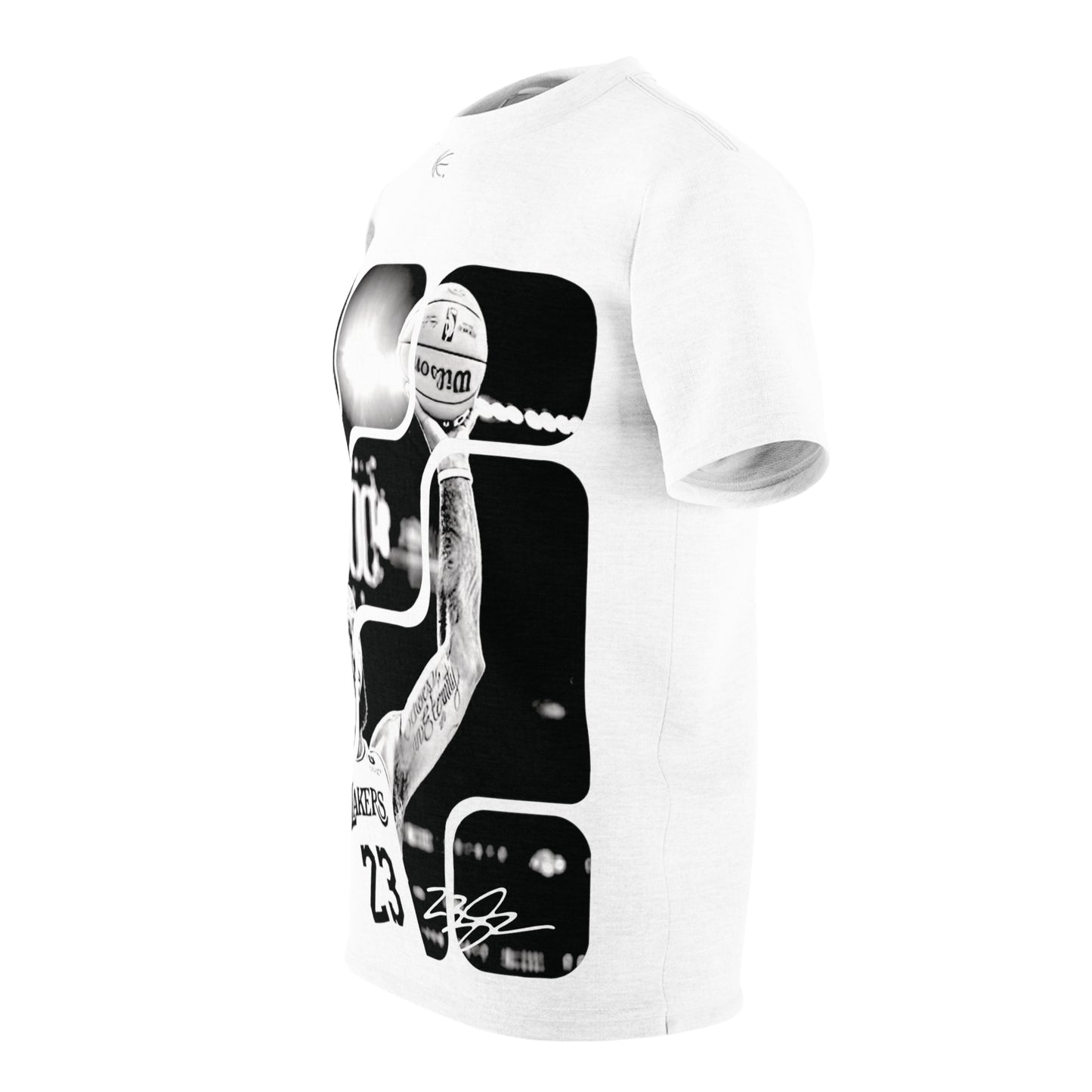 40 4THE KING DELUXE SIGNATURE WHT TEE