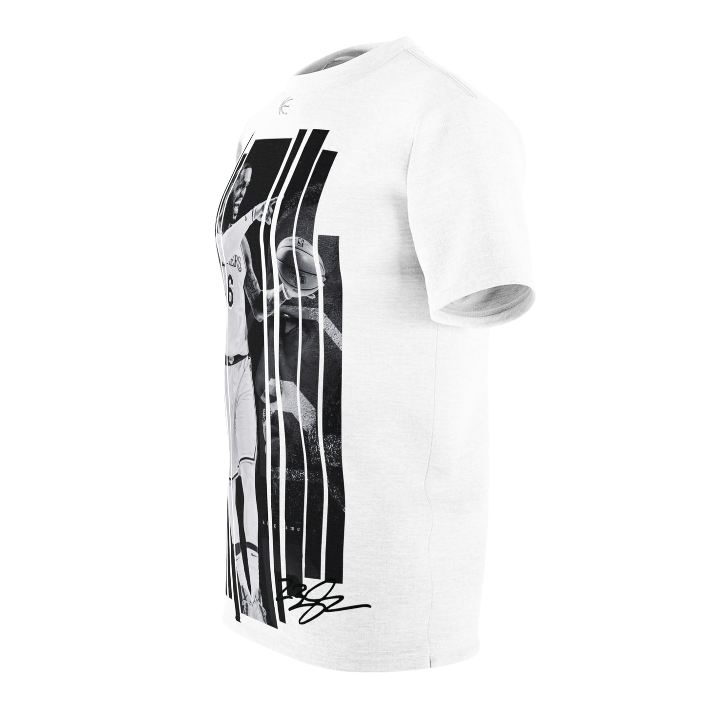 GAME TIME JAMES DELUXE SIGNATURE WHT TEE