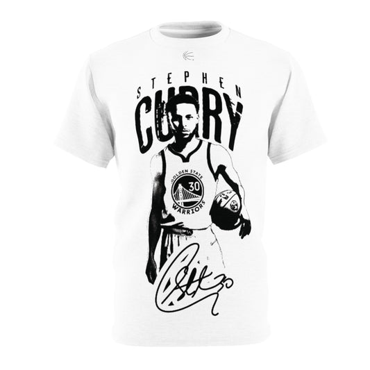 STEPH CURRY #30 DELUXE SIGNATURE WHT TEE