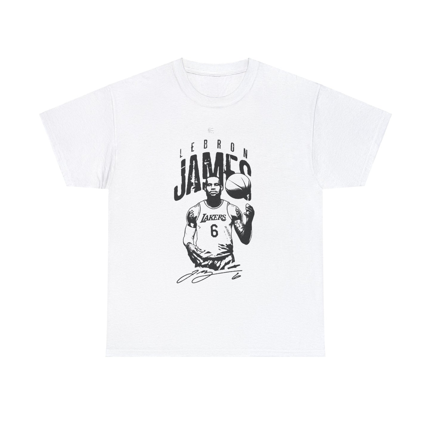 KING JAMES SIGNATURE WHT/BLK TEE