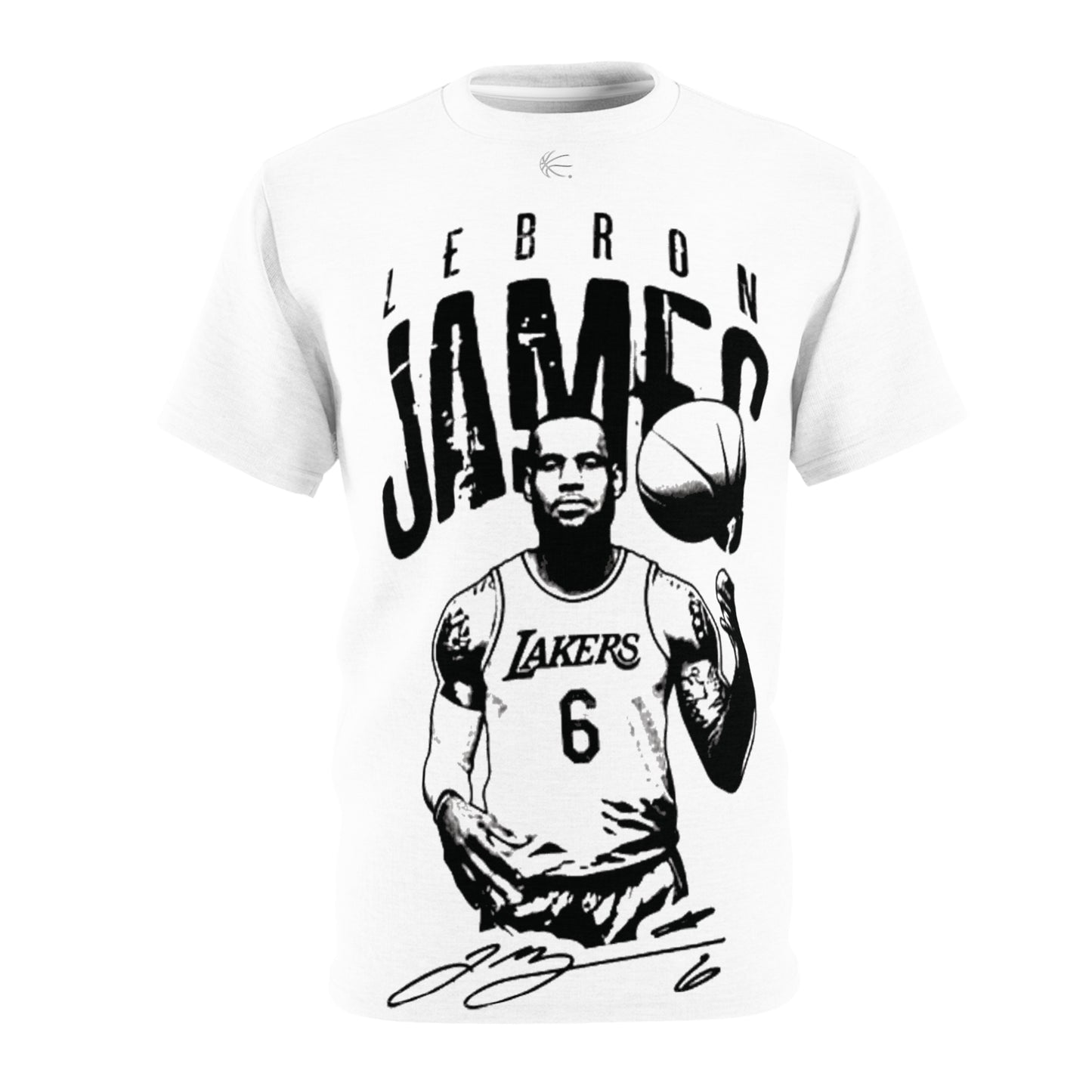 KING JAMES DELUXE SIGNATURE WHT TEE