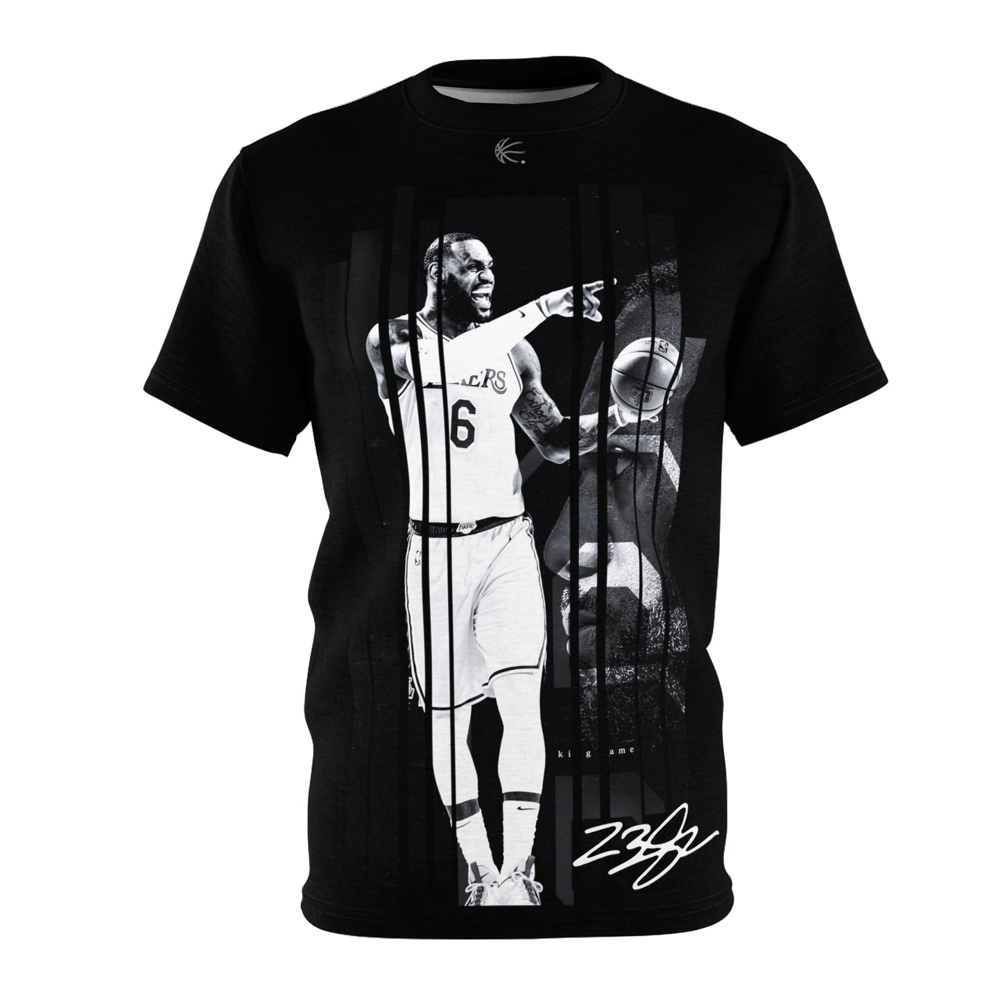 GAME TIME JAMES DELUXE SIGNATURE BLK TEE